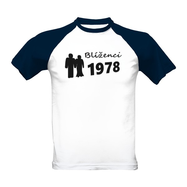 Tričko s potiskem Blíženci 1978