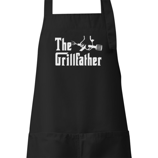 Zástěra s potiskem Grillfather