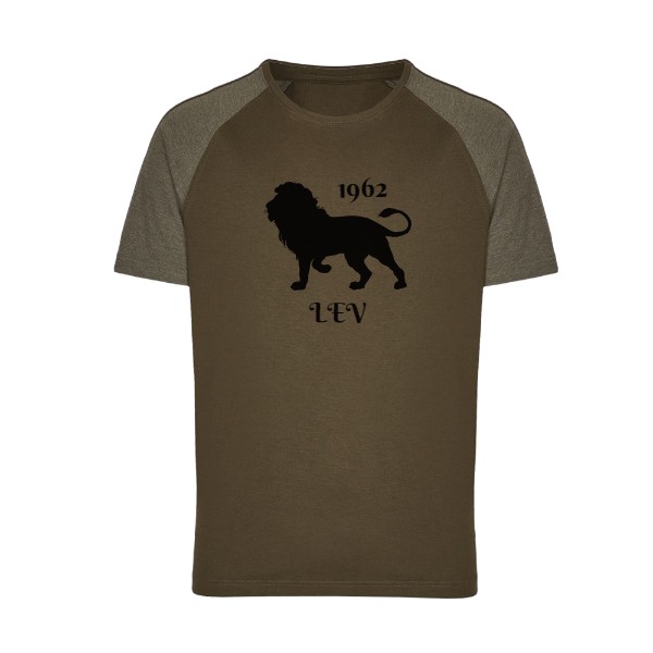 Tričko s potiskem Lev 1962 - černý
