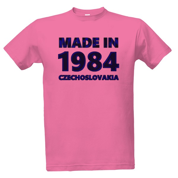 Tričko s potiskem Rok 1984