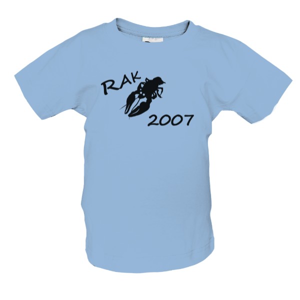 Tričko s potiskem Rak 2007