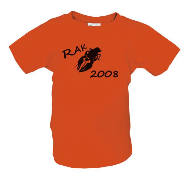Tričko s potiskem Rak 2008