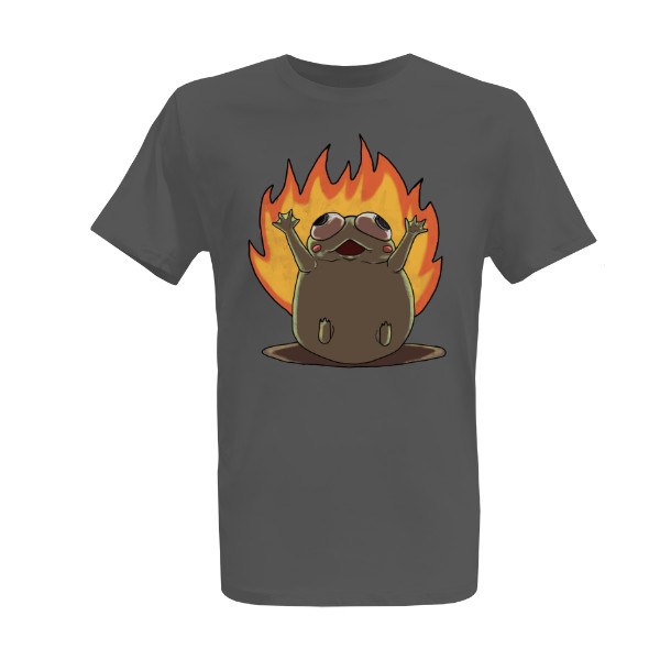 Tričko s potiskem Žaba v Ohni